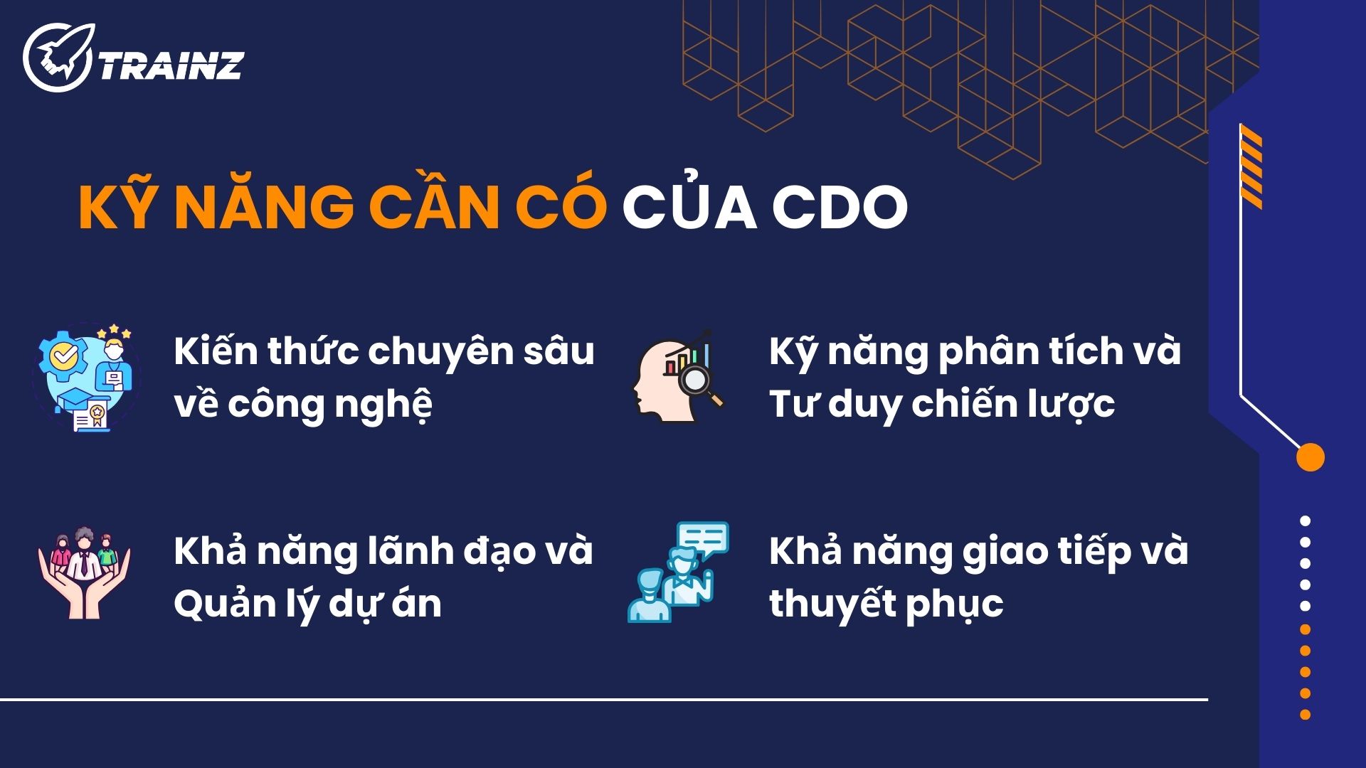 3. Kỹ năng cần có của một CDO