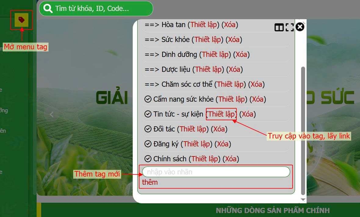 2. Cấu hình hệ thống