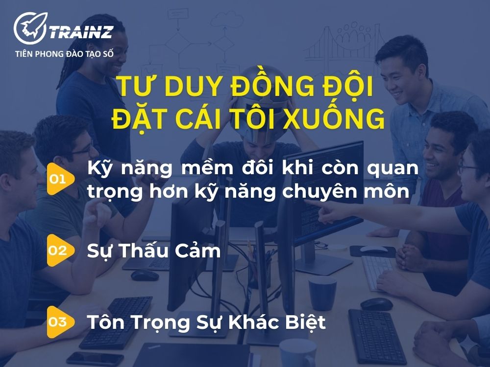 Tư duy đồng đội - Đặt cái tôi xuống